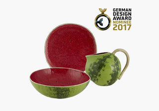 Explore the Watermelon collection by Bordallo Pinheiro: playful ceramic plates, pitchers, and centerpieces inspired by summer’s favorite fruit Buy now on SHOPDECOR®