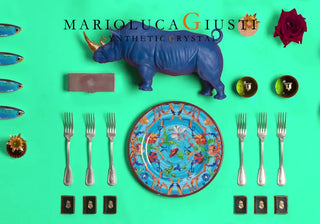 Elevate your home decor with Mario Luca Giusti's exquisite acrylic glasses, synthetic crystal plates, and stylish ice buckets. Discover elegance.