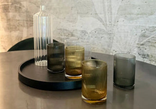 Experience Broggi Drinkware—sophisticated glass tumblers, timeless water glasses, and everyday drinkware sets designed for elegance and durability.