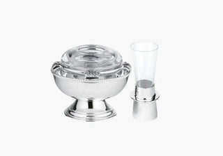 Explore Ercuis luxury caviar and vodka sets with silver spoons, refined bowls and glasses designed for elegant, exclusive serving moments. | ShopDecor: available now