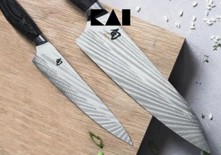 Discover Kai's exquisite range of kitchen knives, a blend of traditional Japanese craftsmanship and modern design. Buy now on SHOPDECOR®