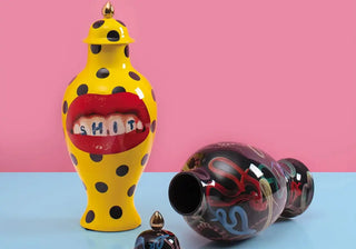 Graphic objects for travel, bath, textiles and lighting. From witty trolleys to LED lamps and soft linens, elevate daily rituals with bold design. | On ShopDecor