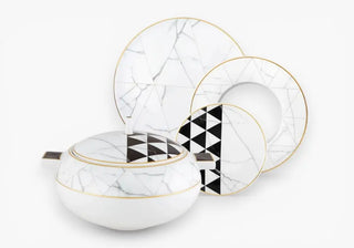Elegant porcelain bowls, cups, and tea sets with minimalist marble-inspired design, perfect for refined, modern table settings with timeless elegance and harmony.