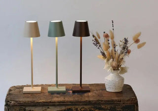 Enjoy stylish, cordless lighting with Zafferano Lampes à Porter—sleek, rechargeable table lamps designed for modern, flexible illumination. Buy now on SHOPDECOR®