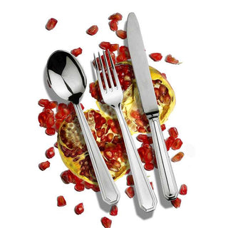 Broggi Castiglione Elegant set 24 cutlery silver-plated nickel silver - Buy now on ShopDecor - Discover the best products by BROGGI design