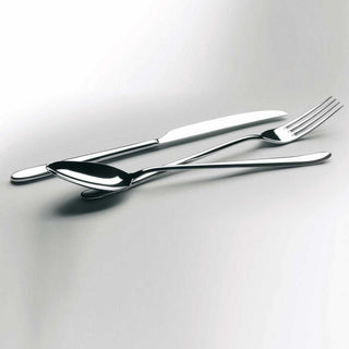 Broggi Gaia dessert fork polished steel - Buy now on ShopDecor - Discover the best products by BROGGI design