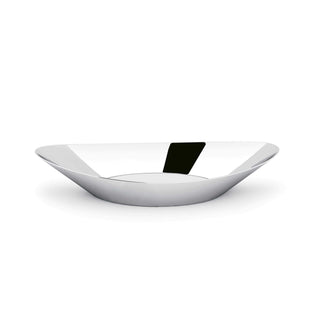 Broggi Zeta oval bread basket 30x16 cm. polished steel - Buy now on ShopDecor - Discover the best products by BROGGI design