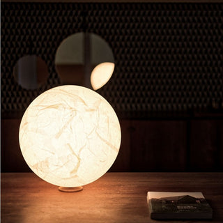 Davide Groppi Moon T table lamp matt white - Buy now on ShopDecor - Discover the best products by DAVIDE GROPPI design