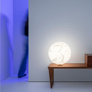 Davide Groppi Moon T table lamp matt white - Buy now on ShopDecor - Discover the best products by DAVIDE GROPPI design