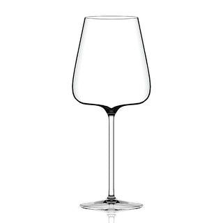 Italesse Etoilé Noir 套裝 6 件紅酒高腳杯 cc。 790 透明玻璃