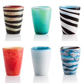 Italesse Mares Mix set 6 tumblers cc. 310 color mix - Buy now on ShopDecor - Discover the best products by ITALESSE design