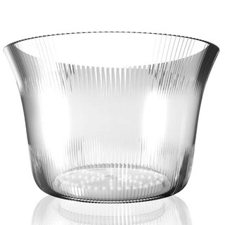 Italesse Set Plaza Bowl champagne bucket with LED lighting