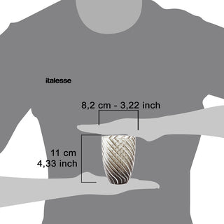 Italesse Vertigo Tumbler set 6 cc. 380 in colored glass - Buy now on ShopDecor - Discover the best products by ITALESSE design