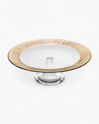 Ivv Dinner In Jeddah gold flap cake holder 34 cm - 13.4 in - Buy now on ShopDecor - Discover the best products by IVV design