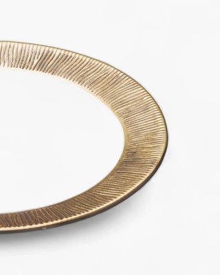 Ivv Dinner In Jeddah gold flap plate - Buy now on ShopDecor - Discover the best products by IVV design