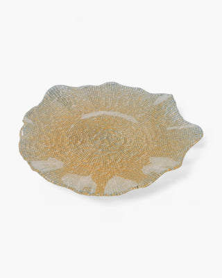 Ivv Folies plate gold glitter 37 cm - 14.6 in - Buy now on ShopDecor - Discover the best products by IVV design