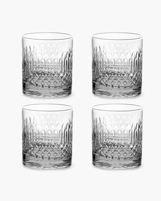 Ivv Shake & Stir set 4 tumblers diamond pattern Grey 38 cl - 12.8 oz - Buy now on ShopDecor - Discover the best products by IVV design