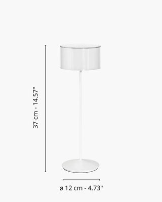 ab+ by Abert Logo customizable portable table lamp - Buy now on ShopDecor - Discover the best products by AB+ design