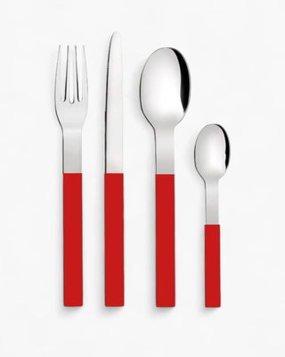 ab+ by Abert Line set 16 pcs cutlery Red - Buy now on ShopDecor - Discover the best products by AB+ design