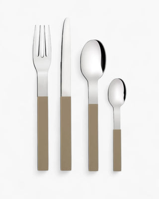 ab+ by Abert Line set 16 pcs cutlery Dove grey - Buy now on ShopDecor - Discover the best products by AB+ design