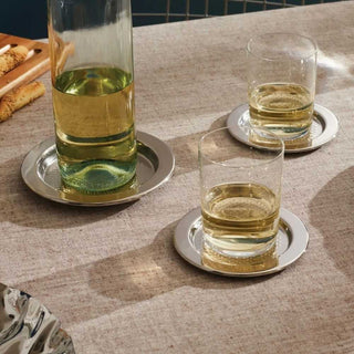 Alessi 5009/11 glass coaster in steel - Buy now on ShopDecor - Discover the best products by ALESSI design