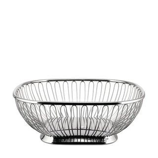 Alessi wire basket in steel Square - Buy now on ShopDecor - Discover the best products by ALESSI design