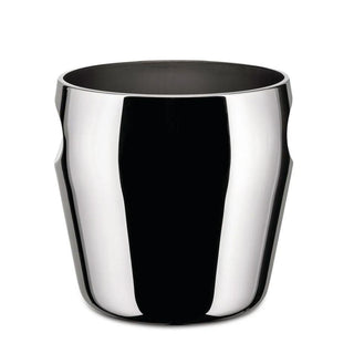 Alessi 872 bottle holder/wine cooler Polished steel - Buy now on ShopDecor - Discover the best products by ALESSI design