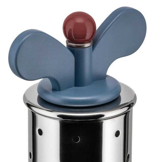 Alessi 9098 pepper mill in steel with colored fins - Buy now on ShopDecor - Discover the best products by ALESSI design