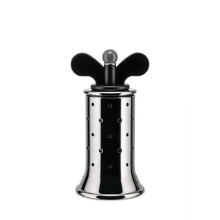 Alessi 9098 pepper mill in steel with colored fins Alessi Steel Black - Buy now on ShopDecor - Discover the best products by ALESSI design