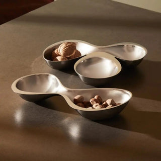 Alessi RA02 Babyboop two-section hors-d'oeuvre set in steel - Buy now on ShopDecor - Discover the best products by ALESSI design