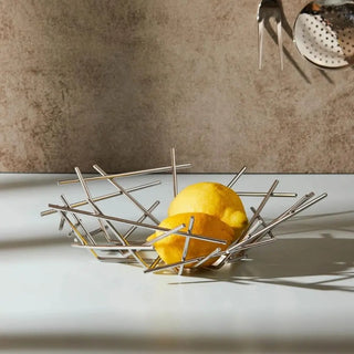 Alessi FC0 Blow up basket/fruit holder in steel - Buy now on ShopDecor - Discover the best products by ALESSI design