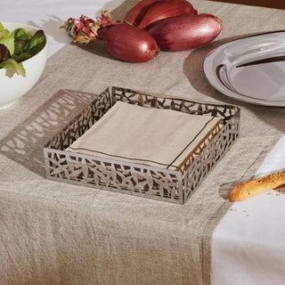 Alessi MSA Cactus! perforated paper napkin holder in steel - Buy now on ShopDecor - Discover the best products by ALESSI design