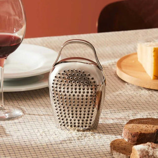 Alessi CHB02 Cheese Please cheese grater in steel - Buy now on ShopDecor - Discover the best products by ALESSI design