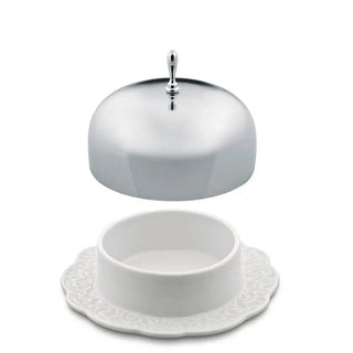 Alessi MW16 Dressed butter dish white - Buy now on ShopDecor - Discover the best products by ALESSI design
