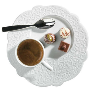 Alessi MW01/94 Dressed breakfast plate white - Buy now on ShopDecor - Discover the best products by ALESSI design