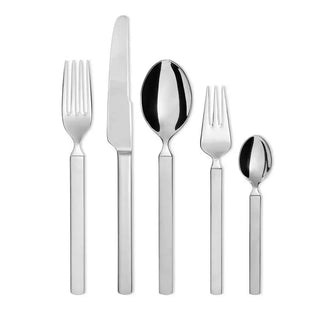 Alessi 4180S Dry steel cutlery set Set 30 - Buy now on ShopDecor - Discover the best products by ALESSI design