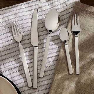 Alessi 4180S30 Dry steel cutlery set 30 pieces - Buy now on ShopDecor - Discover the best products by ALESSI design