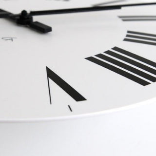 Alessi 12 W Firenze wall clock white - Buy now on ShopDecor - Discover the best products by ALESSI design