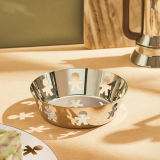 Alessi Girotondo round basket in stainless steel - Buy now on ShopDecor - Discover the best products by ALESSI design