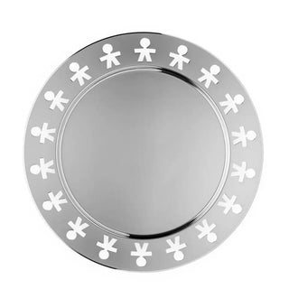 Alessi AKKGT Girotondo tray in steel - Buy now on ShopDecor - Discover the best products by ALESSI design