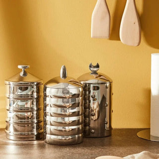 Alessi CB0 Kalistò steel kitchen box - Buy now on ShopDecor - Discover the best products by ALESSI design