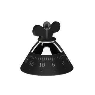 Alessi A09 Kitchen timer colored timer Alessi Steel Black - Buy now on ShopDecor - Discover the best products by ALESSI design