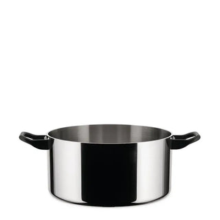 Alessi 9010 La Cintura di Orione casserole with two handles Deep 20 cm - 7.88 in - Buy now on ShopDecor - Discover the best products by ALESSI design