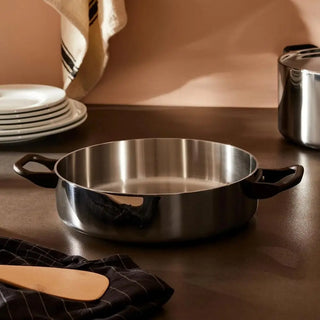 Alessi 9010 La Cintura di Orione casserole with two handles - Buy now on ShopDecor - Discover the best products by ALESSI design