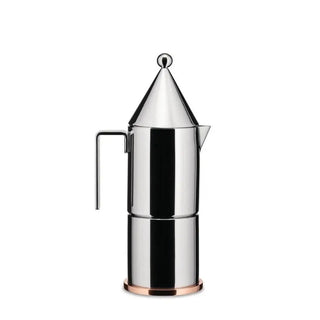 Alessi 90002 La Conica coffee maker in steel 3 Cups - Buy now on ShopDecor - Discover the best products by ALESSI design