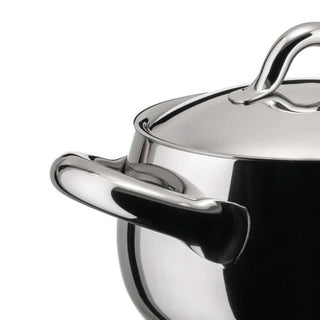 Alessi SG101 Mami steel casserole with two handles - Buy now on ShopDecor - Discover the best products by ALESSI design