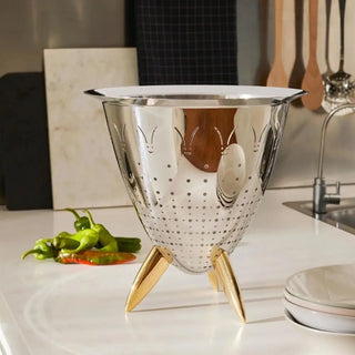 Alessi 90025 Max Le Chinois colander in steel - Buy now on ShopDecor - Discover the best products by ALESSI design