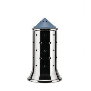 Alessi MGSAL salt castor in steel with colored lid Alessi Steel Light blue - Buy now on ShopDecor - Discover the best products by ALESSI design