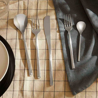 Alessi TI04S5 MU steel cutlery set 5 pieces - Buy now on ShopDecor - Discover the best products by ALESSI design