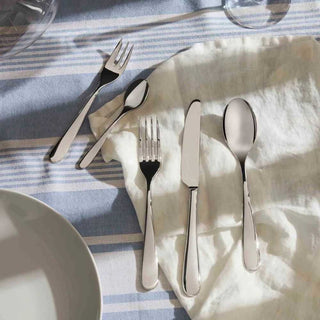 Alessi 5180S30 Nuovo Milano steel cutlery set 30 pieces - Buy now on ShopDecor - Discover the best products by ALESSI design